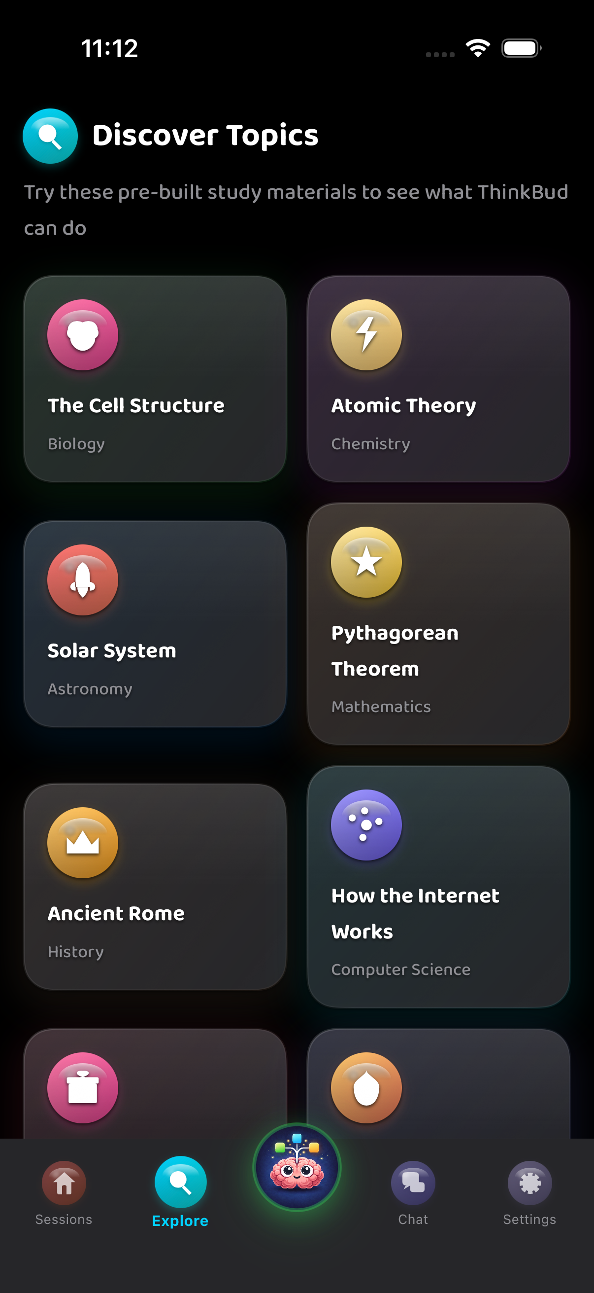 Explore and discover topics with AI