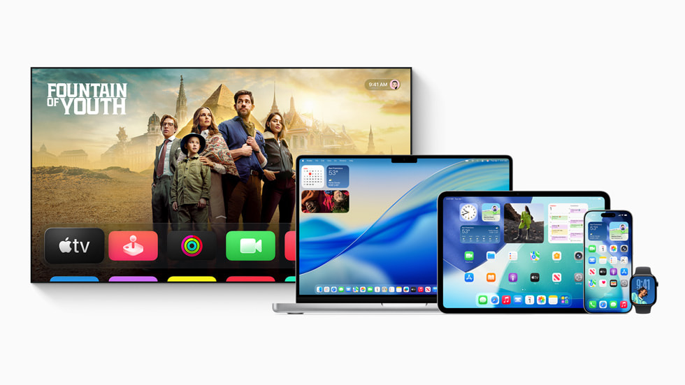 iOS 26 home screen showing app icons in default, tinted, and dark variants — the new Liquid Glass icon system that demands three versions of every app icon