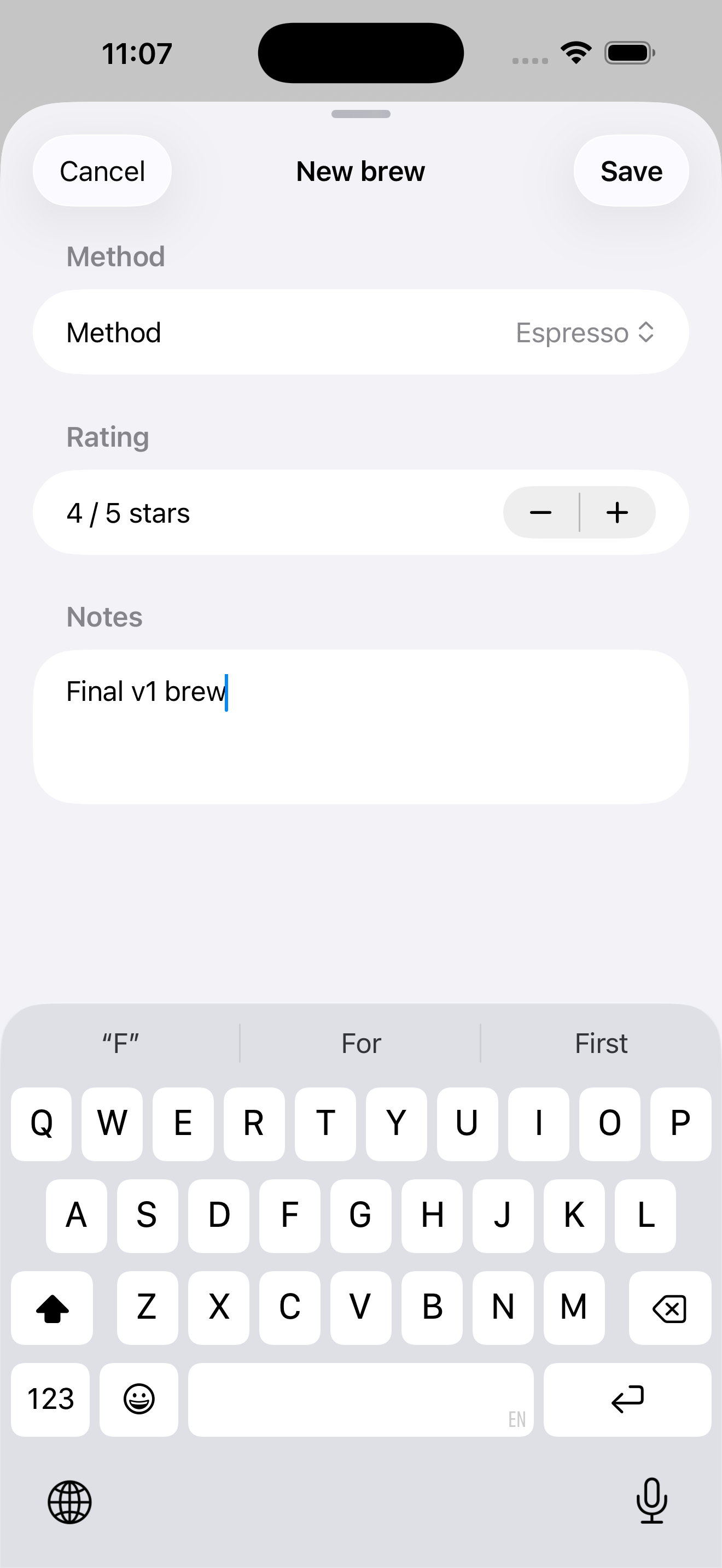 Brew Log v1 — final